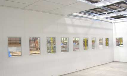 Interior View - Ceiling Steel Support Structure