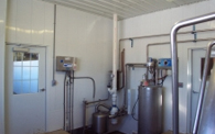 P2400-24 Panels on interior Milk House Walls