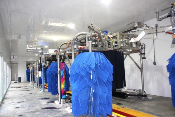 Car Wash using Extrutech FORM Walls & Extrutech Ceiling Panels