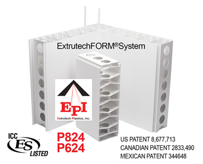 Extrutech Concrete FORM Panel System