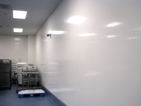 Extrutech Sanitary Glossy White PVC Wall Liner Panels