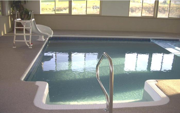 Indoor Swimming Pool using Extrutech Panels on the Ceiling
