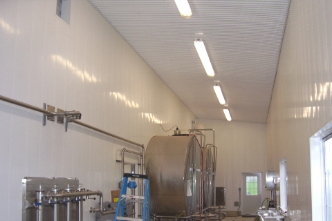 Extrutech Panels on Walls & Ceiling
