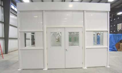 Front View - Six foot wide Double Doors