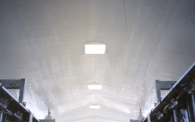 ZMP Panels on interior Milking Parlor Ceiling