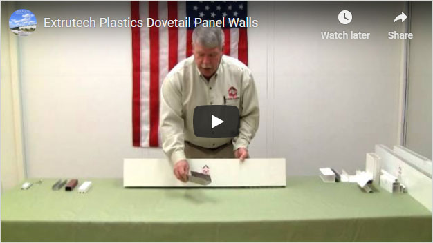 Dovetail Partition Wall
