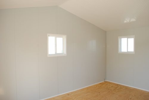 Extrutech FORM Panel Cabin - Right Side Interior View