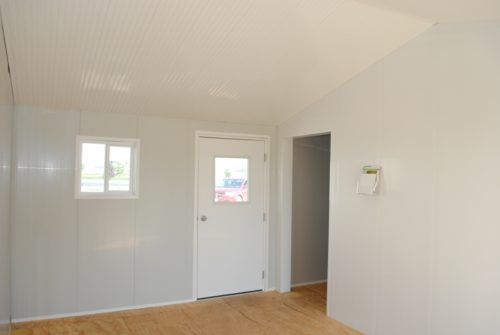 Extrutech FORM Panel Cabin - Front Interior View