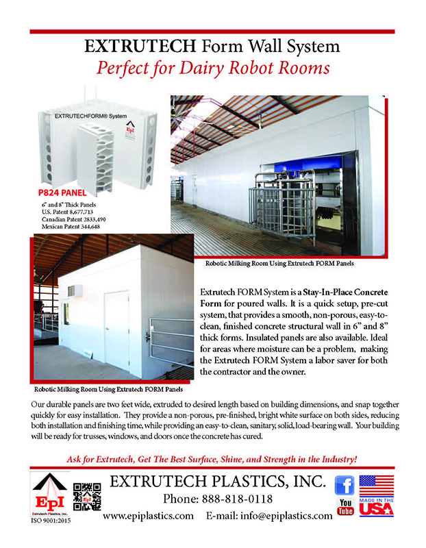 Extrutech Dairy Robot Room