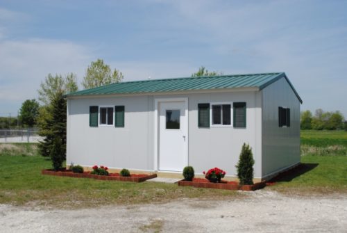 Extrutech FORM Panel Cabin - Right Front View