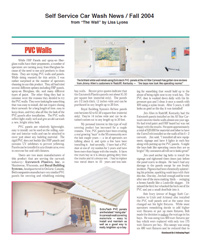 Fall 2004 Issue of Self Service Car Wash News
