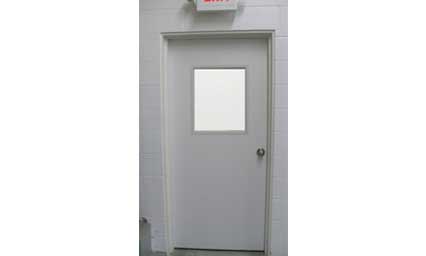Single door with 20 x 24 Window