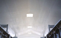 ZMP Panels on interior Milking Parlor Ceiling